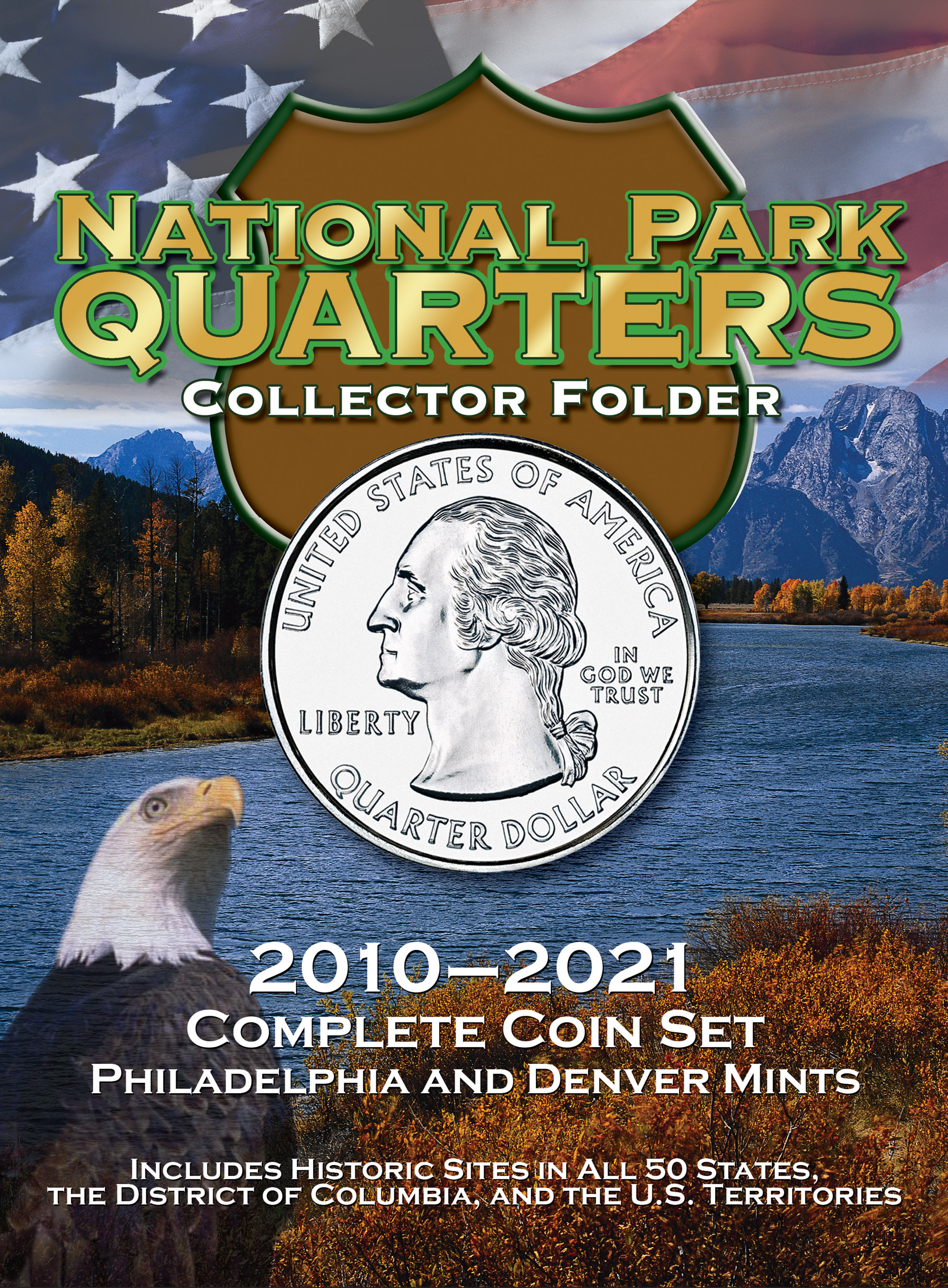 H.E. Harris® Collector’s Edition Coin Folder – National Park Quarters: 2010-2021