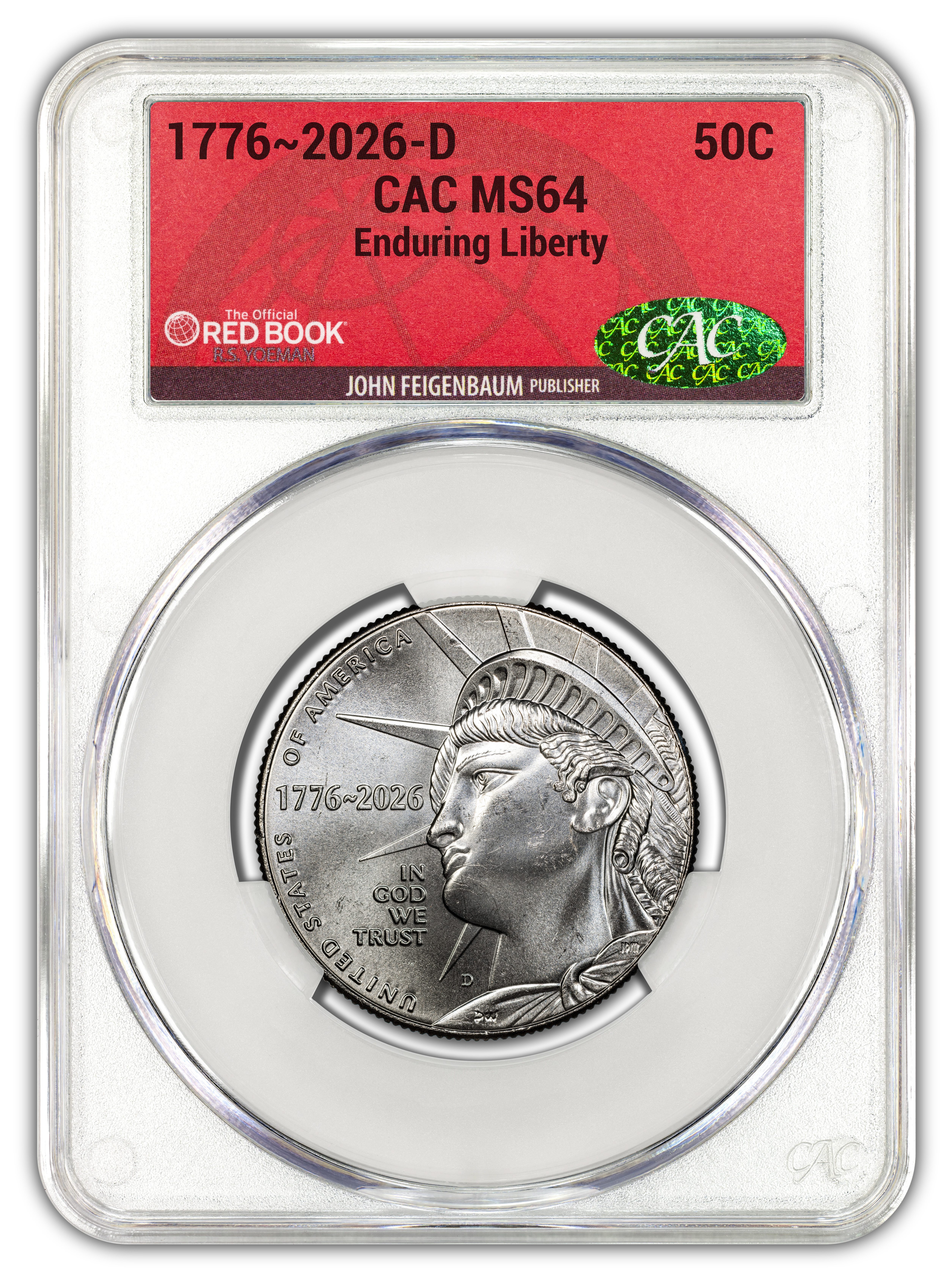Whitman Exclusive: U.S. 250th Anniversary Official Red Book® Label MS-64 Graded Coin Set – 14 Coins + Storage Box - Image 14