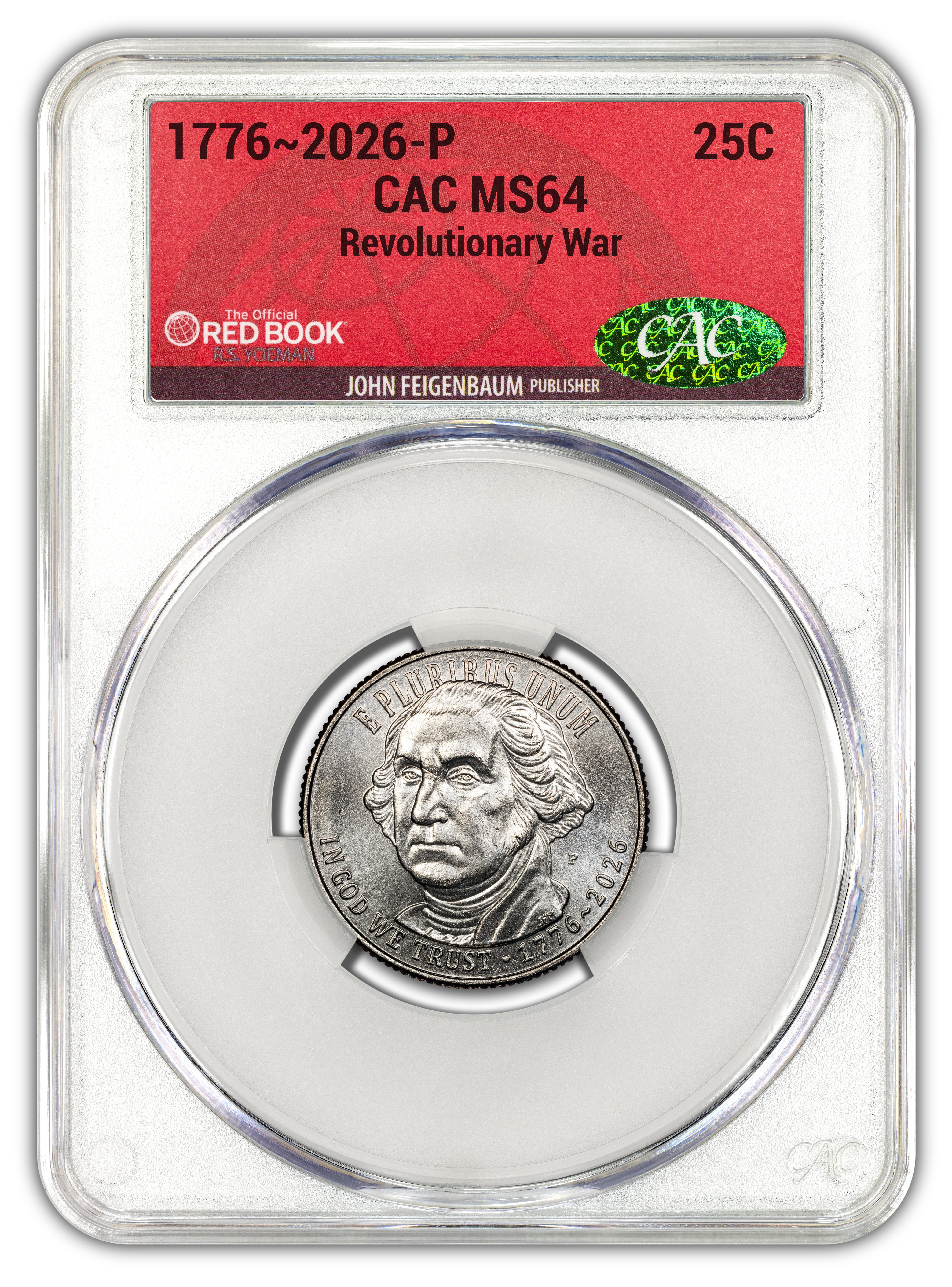 Whitman Exclusive: U.S. 250th Anniversary Official Red Book® Label MS-64 Graded Coin Set – 14 Coins + Storage Box - Image 9