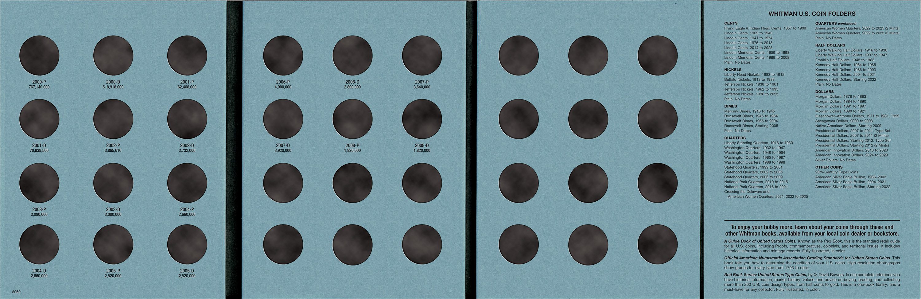 Official Whitman® Coin Folder 7-Volume Set – Modern U.S. Dollars Complete Collection: 1971 to Date - Image 4