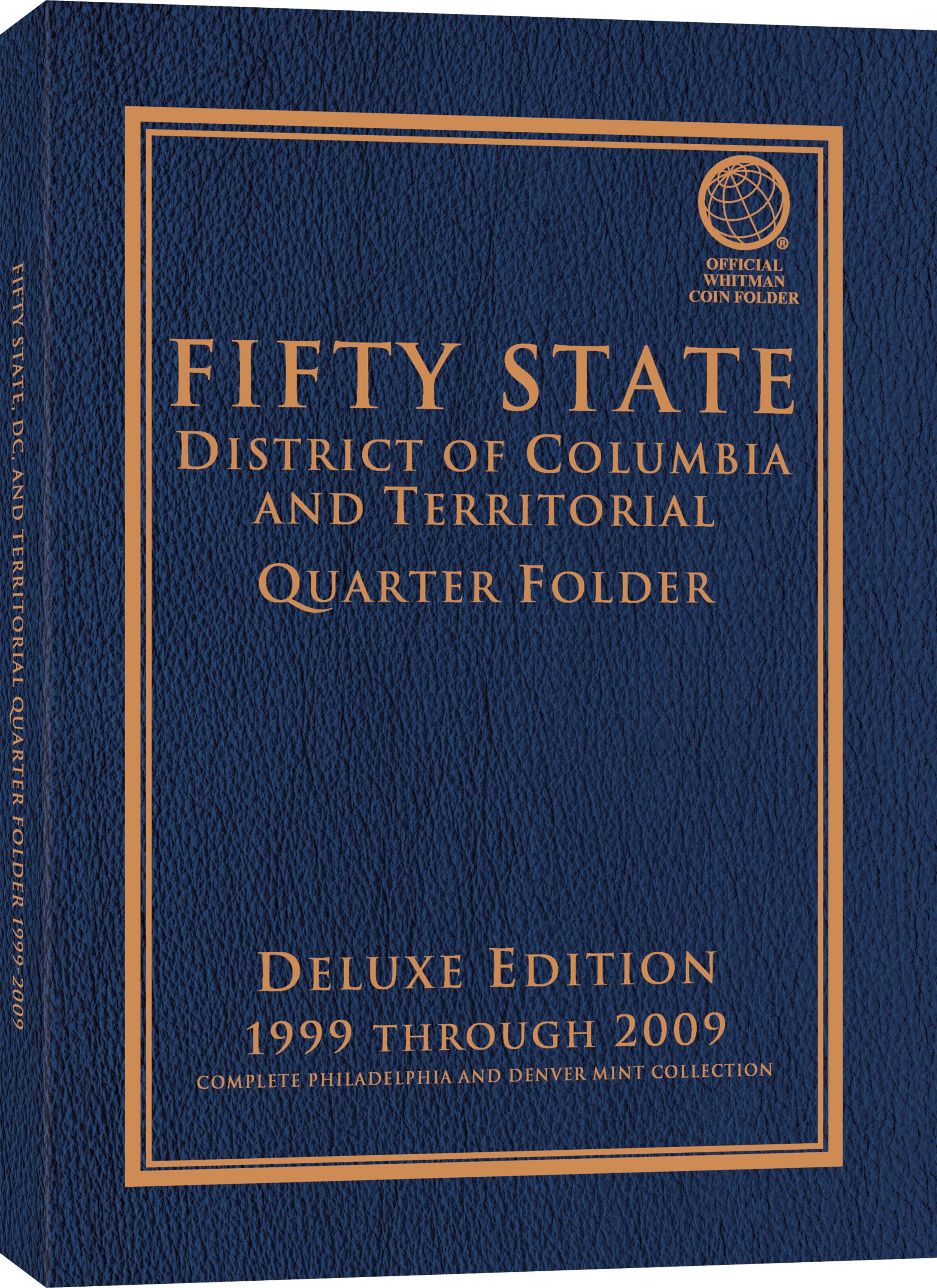 Official Whitman® Deluxe Coin Folder 2-Volume Set – Statehood, D.C., Territories & National Park Quarters: 1999–2021 - Image 5