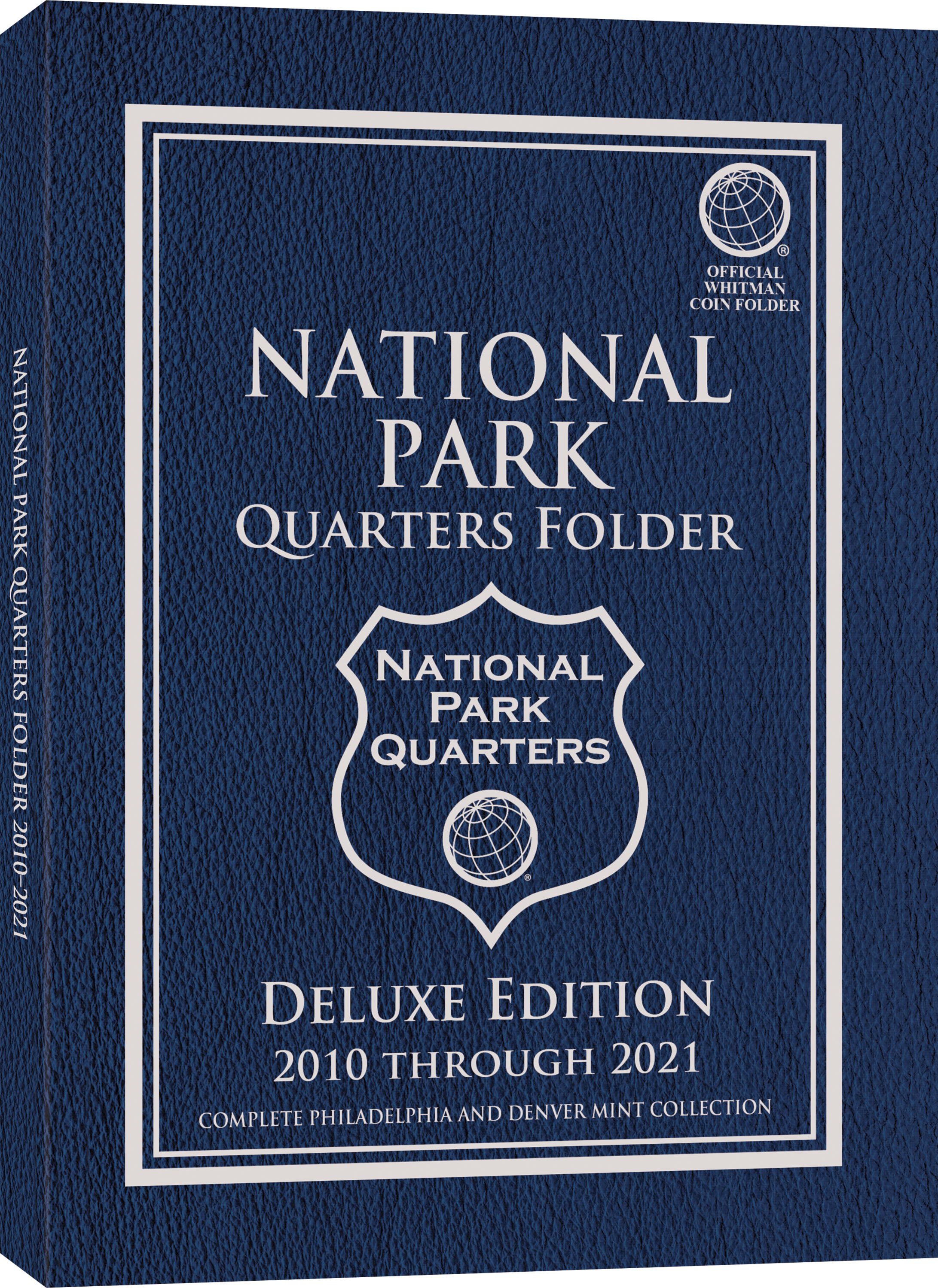 Official Whitman® Deluxe Coin Folder 2-Volume Set – Statehood, D.C., Territories & National Park Quarters: 1999–2021 - Image 4