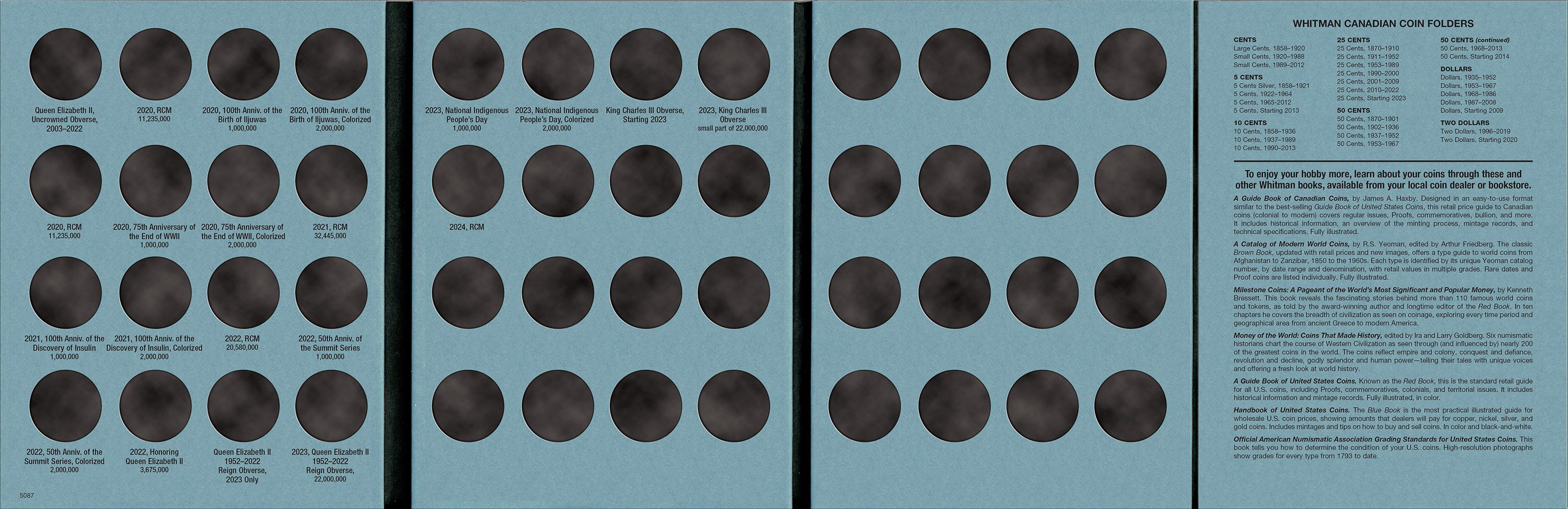 Official Whitman® Coin Folder 2-Volume Set – Canadian Two-Dollar Coins Complete Collection: 1996 to Date - Image 4