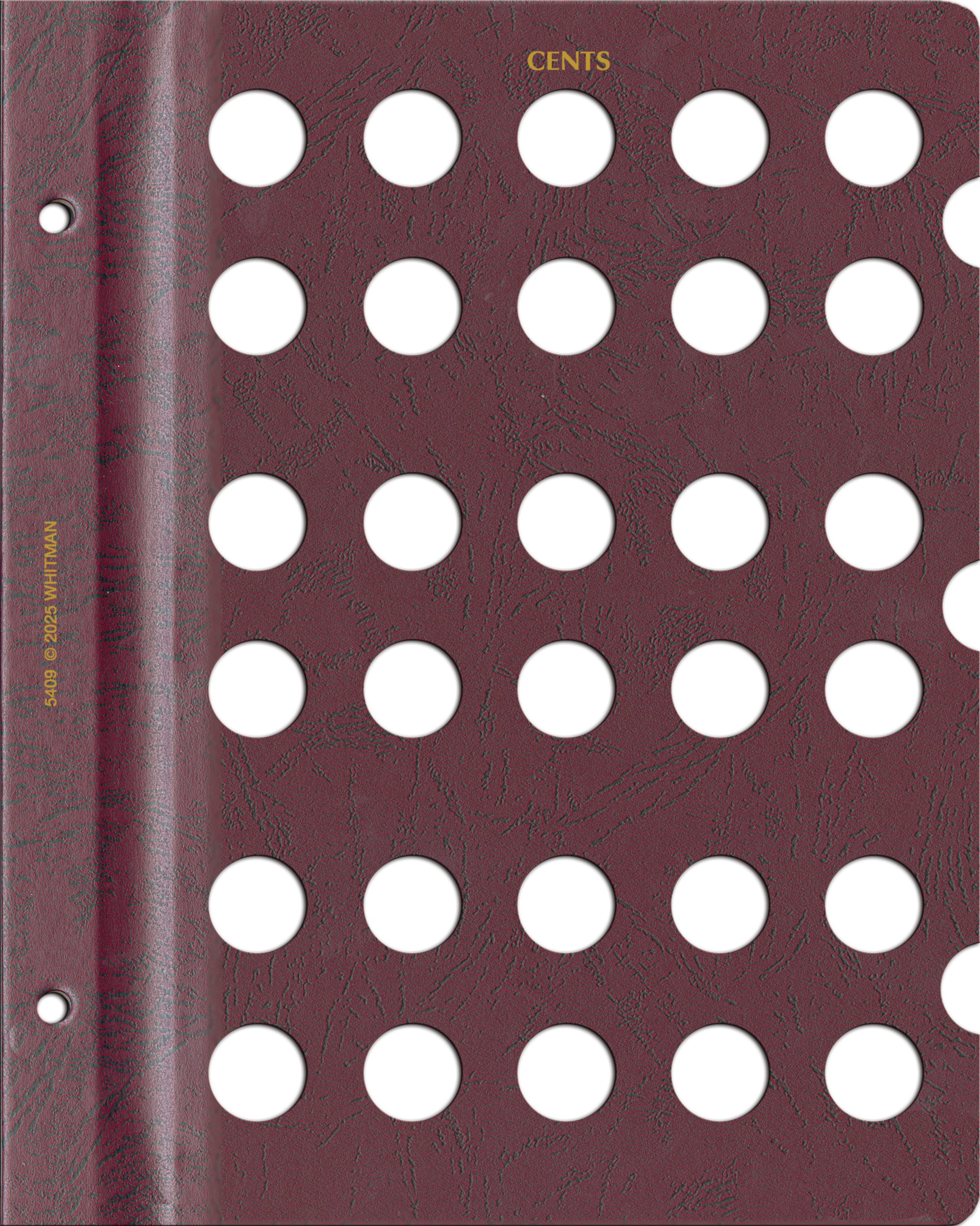 Whitman Prestige™ Coin Album Blank Page - U.S. Cents - Image 5