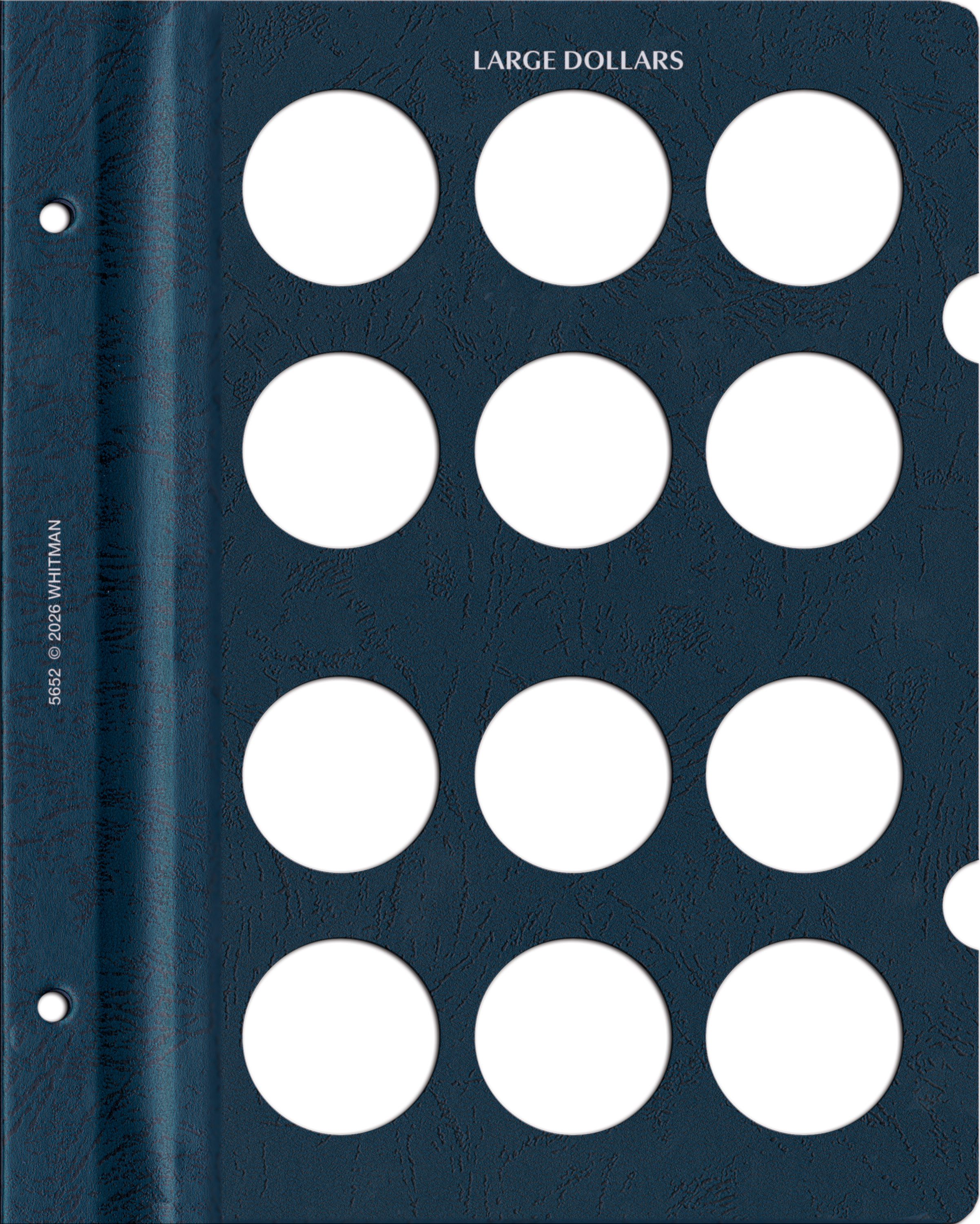 Whitman Prestige™ Coin Album Blank Page - U.S. Large Dollars - Image 2