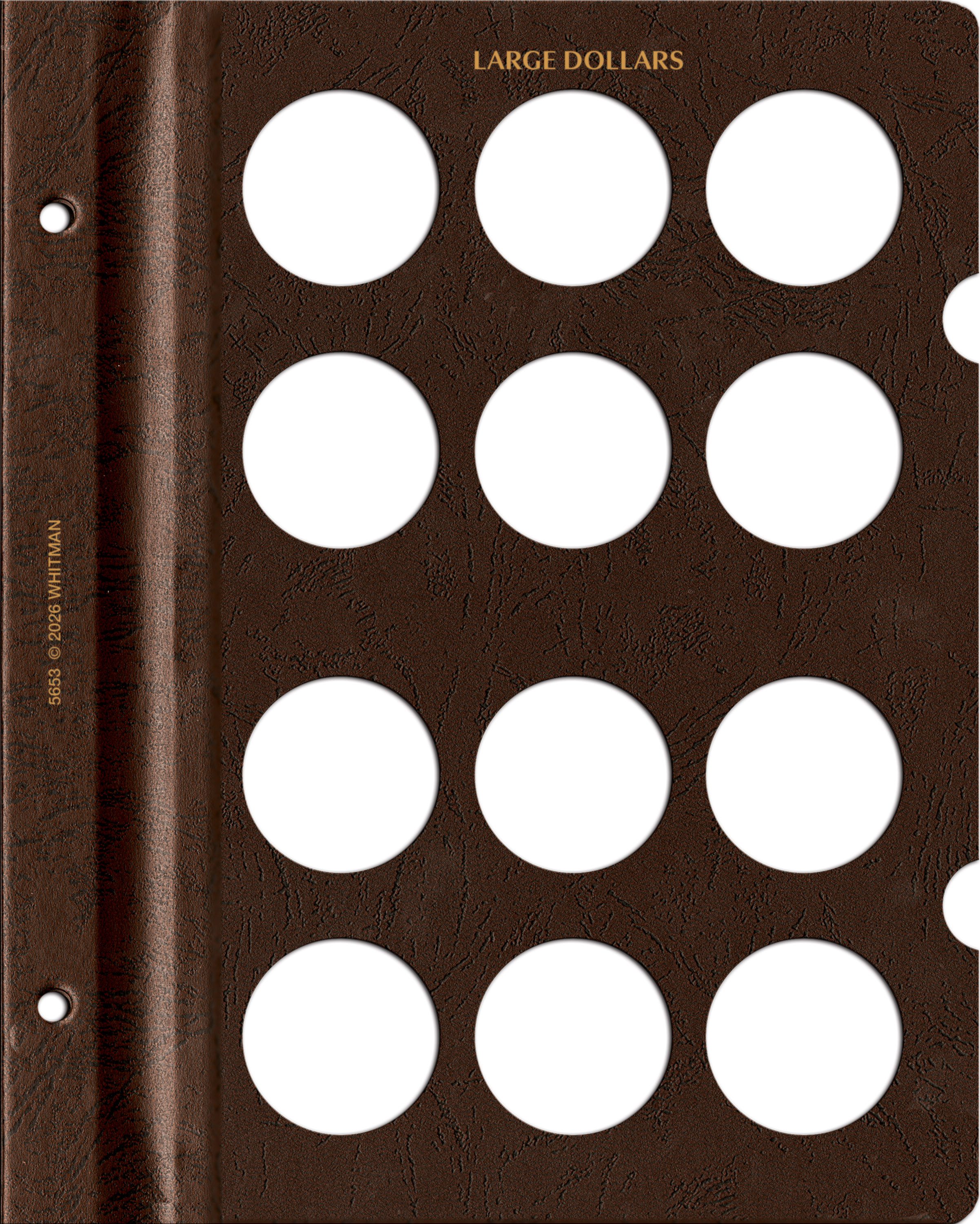 Whitman Prestige™ Coin Album Blank Page - U.S. Large Dollars - Image 3