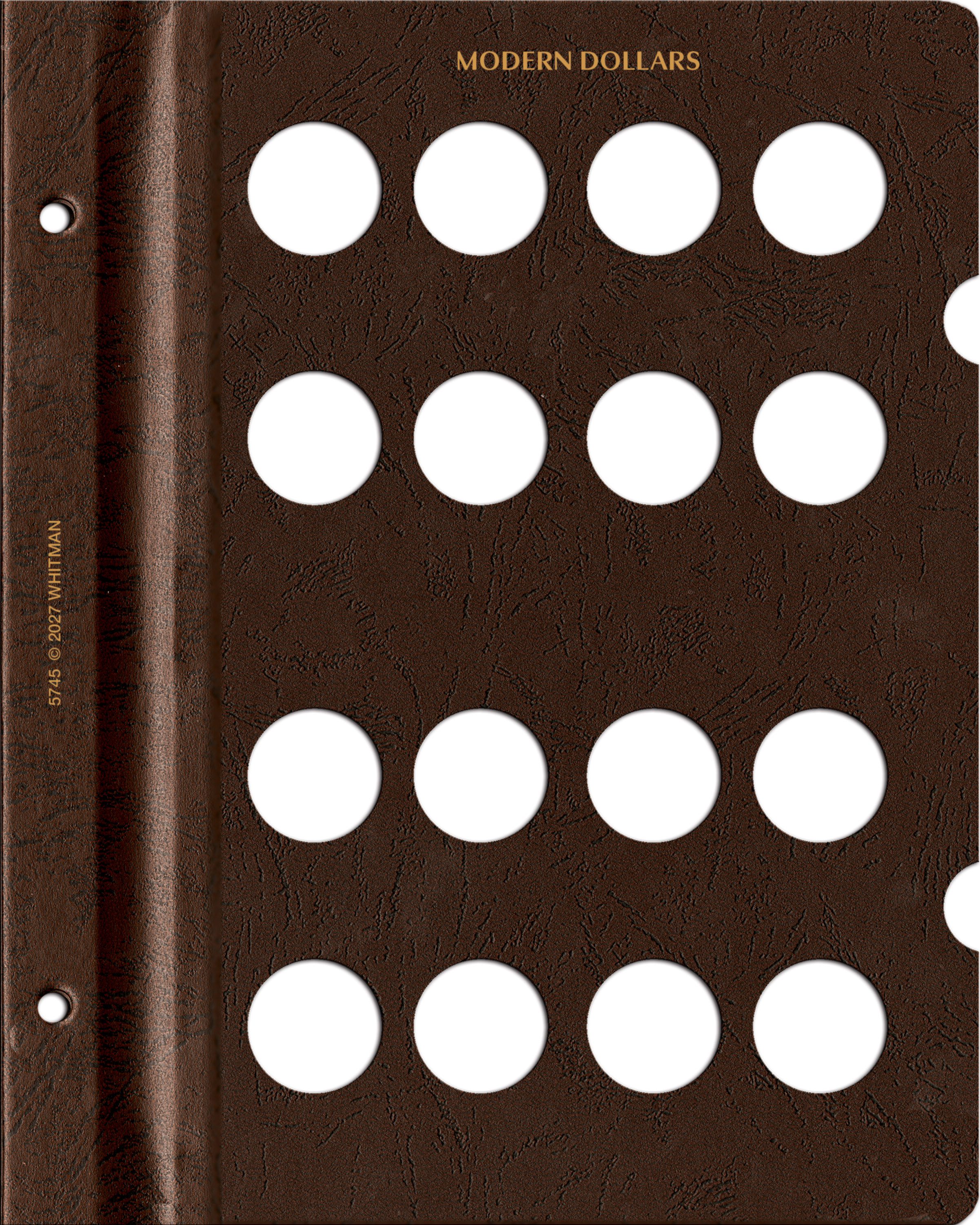 Whitman Prestige™ Coin Album Blank Page - U.S. Small Dollars