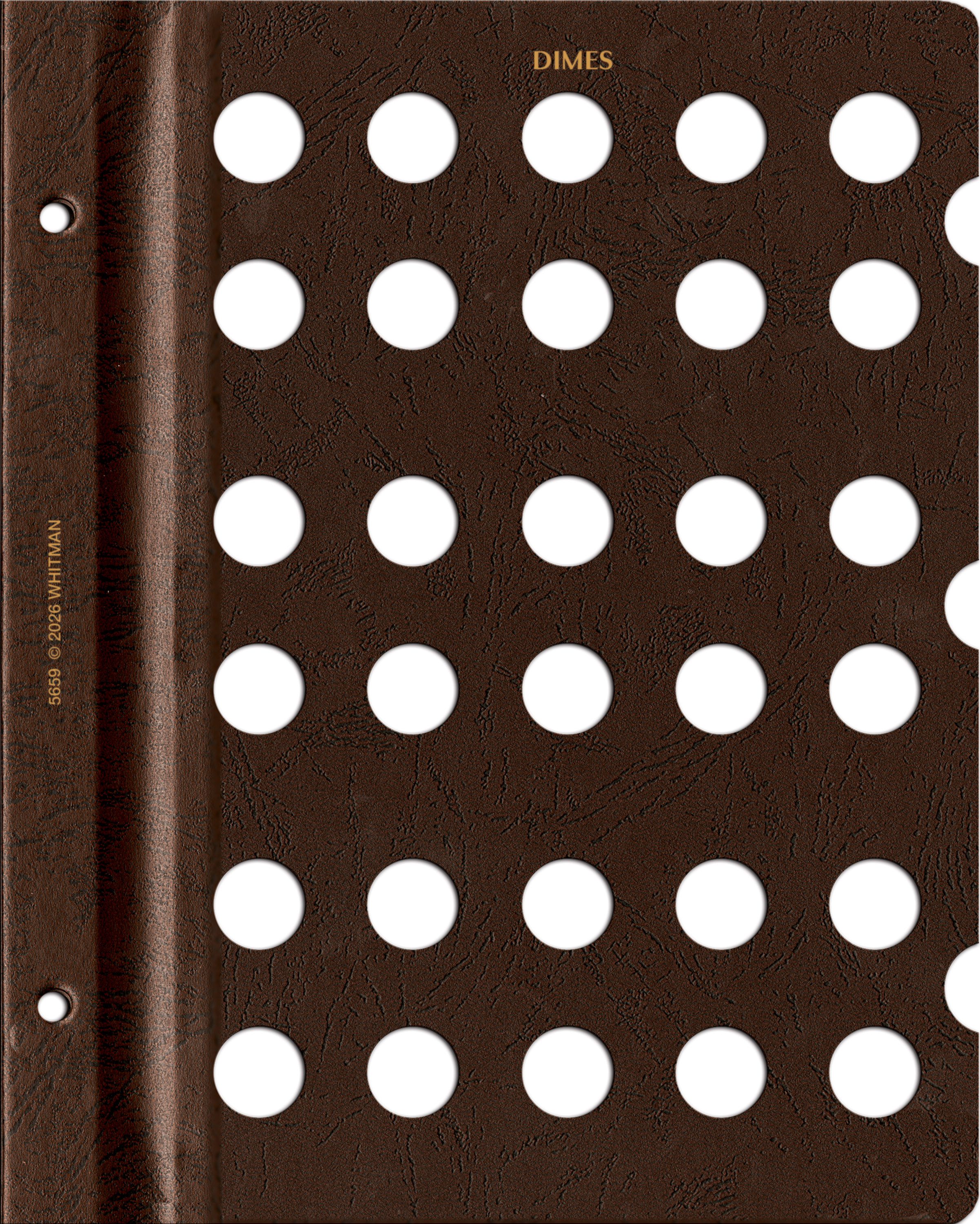 Whitman Prestige™ Coin Album Blank Page - U.S. Dimes - Image 4
