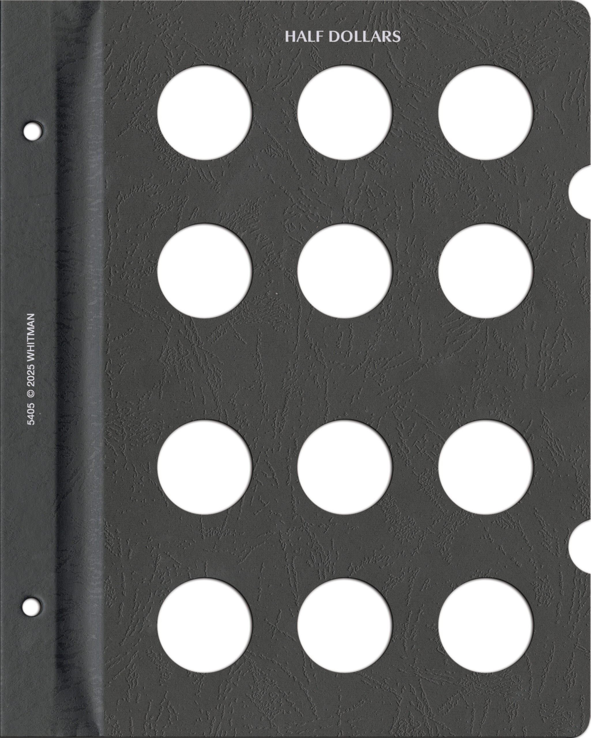Whitman Prestige™ Coin Album Blank Page - Half Dollars