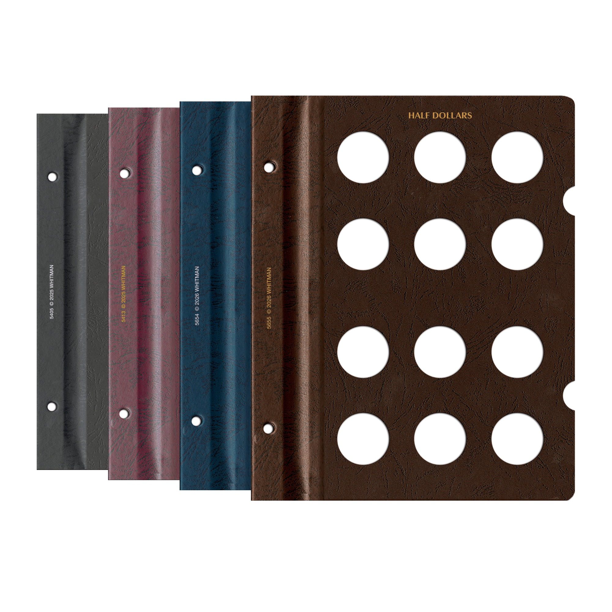 Whitman Prestige™ Coin Album Blank Page - Half Dollars - Image 5